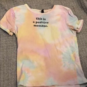 Tie dye shirt